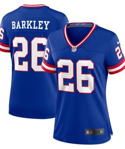 Saquon Barkley New York Giants Womens Classic Player Game Jersey - Royal Nfl - Robokeg
