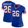 Saquon Barkley New York Giants Womens Classic Player Legend Jersey - Royal Nfl - Robokeg