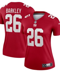 Saquon Barkley New York Giants Womens Inverted Legend Jersey - Red Nfl - Robokeg