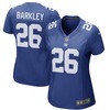 Saquon Barkley New York Giants Womens Player Jersey Royal Nfl - Robokeg