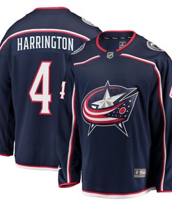 Scott Harrington Columbus Blue Jackets Fanatics Branded Breakaway Jersey - Navy Nhl - Robokeg