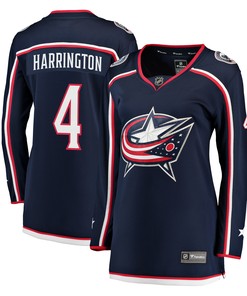 Scott Harrington Columbus Blue Jackets Fanatics Branded Womens Breakaway Jersey - Navy Nhl - Robokeg