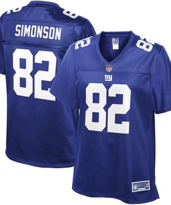 Scott Simonson New York Giants Nfl Pro Line Womens Player Jersey - Royal - Robokeg