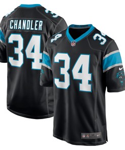 Sean Chandler Carolina Panthers Game Jersey - Black Nfl - Robokeg