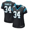 Sean Chandler Carolina Panthers Womens Game Jersey - Black Nfl - Robokeg
