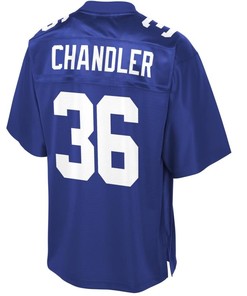Sean Chandler New York Giants Nfl Pro Line Player Jersey - Royal - Robokeg