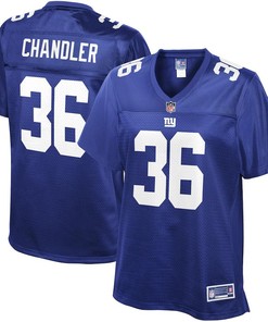 Sean Chandler New York Giants Nfl Pro Line Womens Player Jersey - Royal - Robokeg