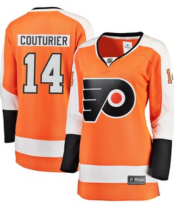 Sean Couturier Philadelphia Flyers Fanatics Branded Womens Breakaway Player Jersey - Orange Nhl - Robokeg