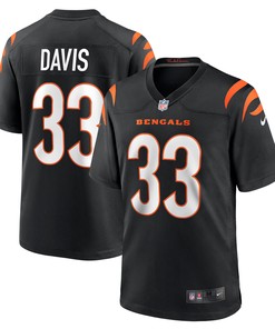 Sean Davis Cincinnati Bengals Game Jersey - Black Nfl - Robokeg