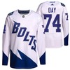 Sean Day 2022 Stadium Series Lightning 74 White Primegreen Jersey Jersey - Robokeg