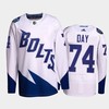 Sean Day Lightning 2022 Stadium Series White Primegreen Jersey, Men Jersey - Robokeg