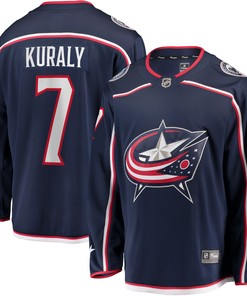 Sean Kuraly Columbus Blue Jackets Fanatics Branded Home Breakaway Player Jersey - Navy Nhl - Robokeg
