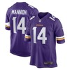 Sean Mannion Minnesota Vikings Player Game Jersey - Purple Nfl - Robokeg
