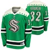 Seattle Kraken 2022 St. Patrick Green 32 Jersey Jersey - Robokeg