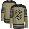 Seattle Kraken Adidas Military Appreciation Team Authentic Practice Jersey - Camo Nhl - Robokeg