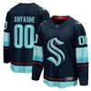 Seattle Kraken Fanatics Branded Home Breakaway Custom Jersey - Navy Custom Jerseys Nhl - Robokeg