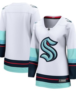 Seattle Kraken Fanatics Branded Womens Away Breakaway Jersey - White Nhl - Robokeg