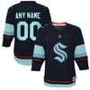 Seattle Kraken Home Replica Custom Jersey - Navy Custom Jerseys Nhl - Robokeg