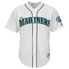 Seattle Mariners Griffey Retirement Day Patch Cool Base Team Jersey - White - Robokeg