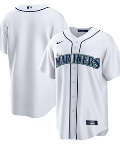 Seattle Mariners Home Men Jersey - White - Robokeg