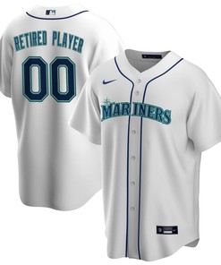 Seattle Mariners Home Pick-a-player Retired Roster Replica Jersey - White Custom Jerseys Mlb - Robokeg