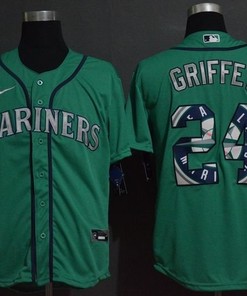 Seattle Mariners Ken Griffey Jr #24 2020 Mlb Green Jersey - Robokeg