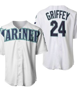 Seattle Mariners Ken Griffey Jr 24 2020 Mlb White Baseball Jersey - Robokeg