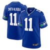 Seattle Seahawks #11 Jaxon Smith Njigba Throwback Player Game Jersey - Royal - Robokeg