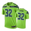 Seattle Seahawks #32 Chris Carson Nike Color Rush Green Jersey - Robokeg