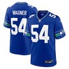 Seattle Seahawks #54 Bobby Wagner Throwback Player Game Jersey - Royal - Robokeg