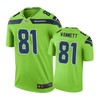 Seattle Seahawks #81 Nick Vannett Nike Color Rush Green Jersey - Robokeg