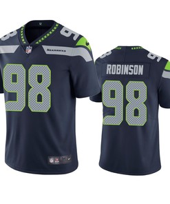 Seattle Seahawks Alton Robinson Navy Vapor Untouchable Limited Jersey - Robokeg