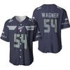 Seattle Seahawks Bobby Wagner #54 Nfl American Football Navy 100th Season 3d Designed Allover Gift For Seahawks Fans Baseball Jersey - Robokeg
