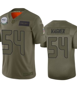Seattle Seahawks Bobby Wagner Camo 2019 Salute To Service Limited Jersey - Robokeg