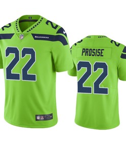 Seattle Seahawks C.j. Prosise Green Nike Color Rush Limited Jersey - Robokeg
