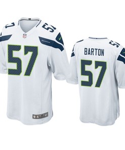 Seattle Seahawks Cody Barton 2019 Nfl Draft White Game Jersey - Robokeg