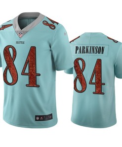 Seattle Seahawks Colby Parkinson Light Blue City Edition Vapor Limited Jersey - Robokeg