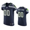 Seattle Seahawks Custom Navy 100th Season Vapor Elite Jersey - Robokeg