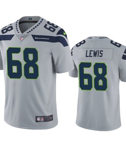 Seattle Seahawks Damien Lewis Gray Vapor Untouchable Limited Jersey - Robokeg