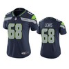Seattle Seahawks Damien Lewis Navy Vapor Limited Jersey - Robokeg