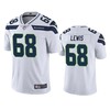 Seattle Seahawks Damien Lewis White Vapor Untouchable Limited Jersey - Robokeg