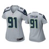 Seattle Seahawks Darrell Taylor Gray 2020 Nfl Draft Game Jersey - Robokeg