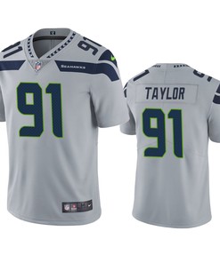 Seattle Seahawks Darrell Taylor Gray 2020 Nfl Draft Vapor Limited Jersey - Robokeg