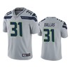 Seattle Seahawks Deejay Dallas Gray Vapor Untouchable Limited Jersey - Robokeg