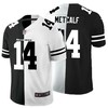 Seattle Seahawks Dk Metcalf #14 Nfl 2020 Black And White Jersey - Robokeg