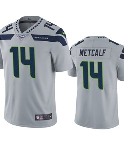 Seattle Seahawks D.k. Metcalf Gray 100th Season Vapor Limited Jersey - Robokeg