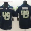 Seattle Seahawks Don Griffin #49 2020 Nfl Black Jersey Jersey - Robokeg