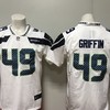 Seattle Seahawks Don Griffin #49 2020 Nfl White Jersey Jersey - Robokeg