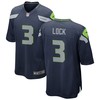 Seattle Seahawks Drew Lock 3 Nfl College Navy Captain Vapor Limited Jersey Gift For Seahawks Fans - Robokeg