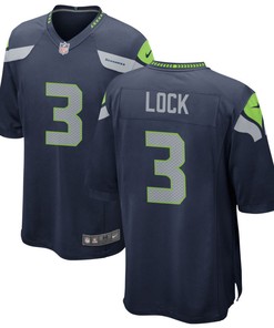 Seattle Seahawks Drew Lock 3 Nfl College Navy Captain Vapor Limited Jersey Gift For Seahawks Fans - Robokeg